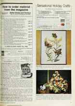 Better Homes & Gardens November 1975 Magazine Article: How to order material from the magazine