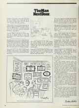 Better Homes & Gardens November 1975 Magazine Article: The Man Next Door