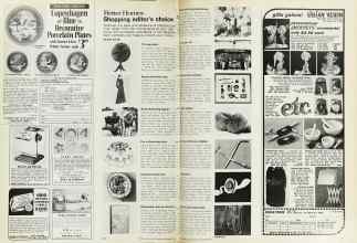Better Homes & Gardens November 1975 Magazine Article: Shopping editor's choice