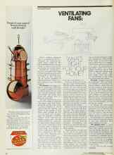 Better Homes & Gardens January 1976 Magazine Article: VENTILATING FANS: WHAT'S RIGHT FOR YOUR HOME?