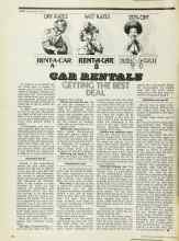 Better Homes & Gardens January 1976 Magazine Article: CAR RENTALS GETTING THE BEST DEAL