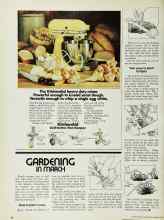 Better Homes & Gardens March 1976 Magazine Article: GARDENING IN MARCH