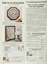 Better Homes & Gardens March 1976 Magazine Article: How to order material from the magazine