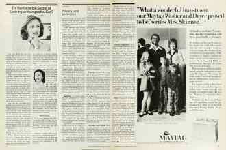 Better Homes & Gardens March 1976 Magazine Article: Page 24