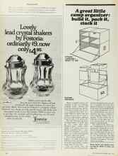 Better Homes & Gardens April 1976 Magazine Article: A great little camp organizer: build it, pack it, stack it