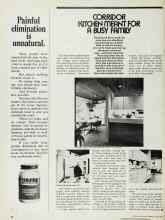 Better Homes & Gardens April 1976 Magazine Article: CORRIDOR KITCHEN MEANT FOR A BUSY FAMILY