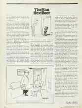 Better Homes & Gardens April 1976 Magazine Article: The Man Next Door