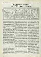 Better Homes & Gardens May 1976 Magazine Article: WARRANTY RIGHTS: FACTS YOU SHOULD KNOW