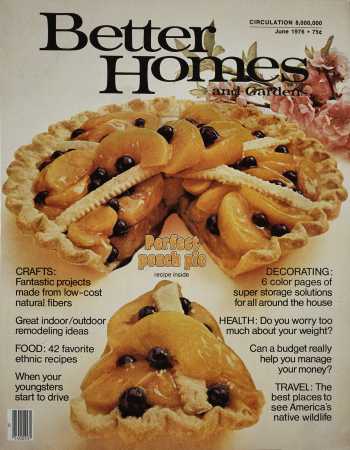 Better Homes & Gardens June 1976 Magazine Cover