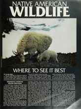 Better Homes & Gardens June 1976 Magazine Article: NATIVE AMERICAN WILDLIFE