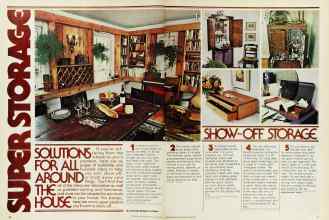 Better Homes & Gardens June 1976 Magazine Article: SUPER STORAGE SOLUTIONS FOR ALL AROUND THE HOUSE