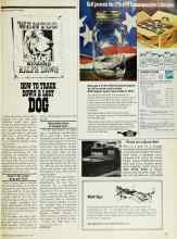 Better Homes & Gardens July 1976 Magazine Article: HOW TO TRACK DOWN A LOST DOG