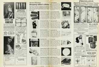 Better Homes & Gardens July 1976 Magazine Article: Shopping editor's choice