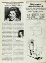 Better Homes & Gardens August 1976 Magazine Article: Step-by-step project scrapbook