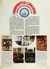 Better Homes & Gardens August 1976 Magazine Article: PRESIDENTIAL LIBRARIES WHERE HISTORY COMES ALIVE