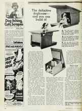Better Homes & Gardens August 1976 Magazine Article: The definitive doghouse--and you can build it!