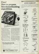 Better Homes & Gardens August 1976 Magazine Article: STITCH GLOSSARY