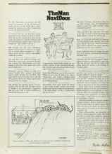 Better Homes & Gardens August 1976 Magazine Article: The Man Next Door