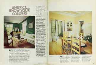Better Homes & Gardens August 1976 Magazine Article: AMERICA...SHOW YOUR COLORS!