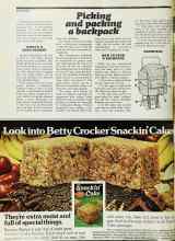 Better Homes & Gardens September 1976 Magazine Article: Picking and packing a backpack