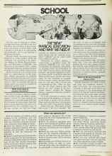 Better Homes & Gardens October 1976 Magazine Article: SCHOOL THE 