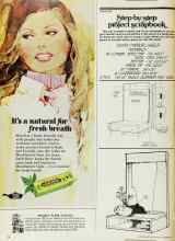 Better Homes & Gardens October 1976 Magazine Article: Step-by-Step project scrapbook