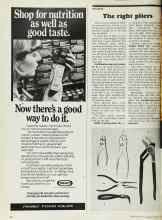 Better Homes & Gardens October 1976 Magazine Article: The right pliers