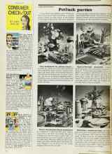 Better Homes & Gardens October 1976 Magazine Article: Potluck parties