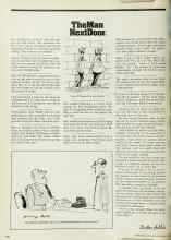 Better Homes & Gardens October 1976 Magazine Article: The Man Next Door