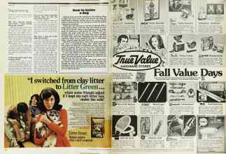 Better Homes & Gardens October 1976 Magazine Article: Page 186