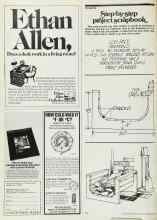 Better Homes & Gardens November 1976 Magazine Article: Step-by-step project scrapbook