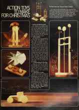 Better Homes & Gardens November 1976 Magazine Article: ACTION TOYS TO MAKE FOR CHRISTMAS
