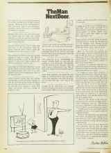 Better Homes & Gardens November 1976 Magazine Article: The Man Next Door