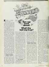 Better Homes & Gardens December 1976 Magazine Article: Teen-age travel abroad: What's the best way to go?