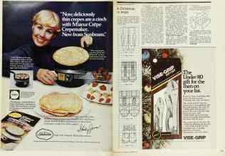 Better Homes & Gardens December 1976 Magazine Article: Page 124