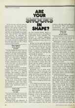 Better Homes & Gardens February 1977 Magazine Article: ARE YOUR SHOCKS IN SHAPE?