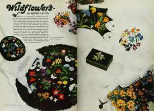 Better Homes & Gardens February 1977 Magazine Article: Wildflowers--an infinite variety