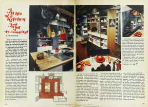 Better Homes & Gardens February 1977 Magazine Article: A Whiz of a Kitchen And What A Personality!