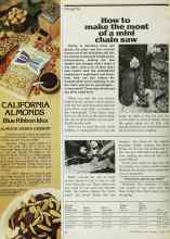 Better Homes & Gardens March 1977 Magazine Article: How to make the most of a mini chain saw