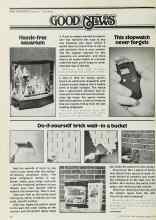 Better Homes & Gardens March 1977 Magazine Article: Do-it-yourself brick wall--in a bucket