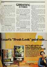 Better Homes & Gardens March 1977 Magazine Article: GARDENING IN MARCH