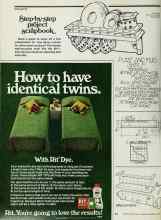 Better Homes & Gardens March 1977 Magazine Article: Step-by-step project scrapbook