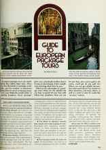 Better Homes & Gardens March 1977 Magazine Article: GUIDE TO EUROPEAN PACKAGE TOURS