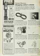 Better Homes & Gardens March 1977 Magazine Article: Shopping editor's choice
