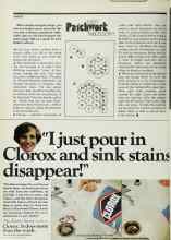 Better Homes & Gardens April 1977 Magazine Article: EASY Patchwork TABLECLOTH