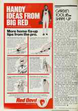 Better Homes & Gardens April 1977 Magazine Article: GARDEN TOOL SHAPE-UP