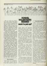 Better Homes & Gardens April 1977 Magazine Article: SCHOOL VOLUNTEERS NEEDED--want to join up?