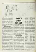 Better Homes & Gardens April 1977 Magazine Article: SPORTS CAMPS FOR KIDS