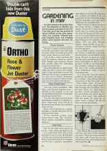 Better Homes & Gardens May 1977 Magazine Article: GARDENING IN MAY