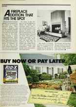 Better Homes & Gardens May 1977 Magazine Article: A FIREPLACE ADDITION THAT FITS THE SPOT